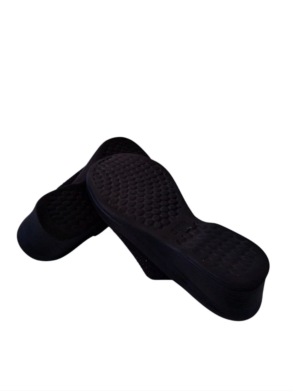 Bzees Dynasty-Bright Washable Wedge Slide Sandals Women's 8.5 Minimalist Comfort